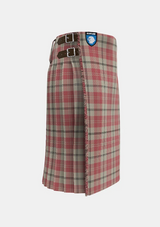 Traditional_Alisa_Pink_Tartan_kilt_7587_right_image_with_pleated_design_and_adjustable_buckles_for_men