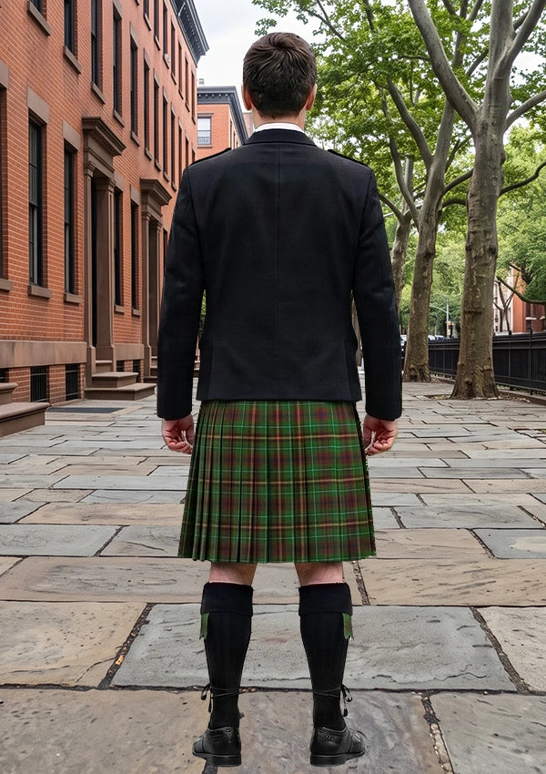 Traditional_Allen_Northumbrian_Tartan_3208_Kilt_and_Argyle_Jacket_Kilt_Outfit_back_image