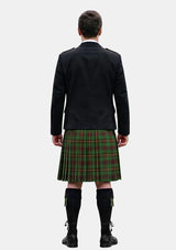 Traditional_Allen_Northumbrian_Tartan_3208_Kilt_and_Argyle_Jacket_Kilt_Outfits_back_image