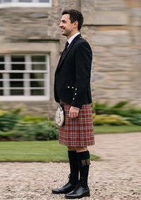 Traditional_Alloway_Rose_tartan_11794_Kilt_and_Argyle_Jacket_Kilt_Outfit_left_image