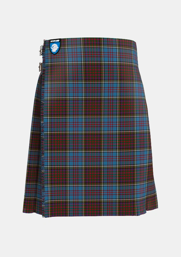 Traditional_Anderson_Highland_Society_of_London_Tartan_1397_kilt_front_image_with_pleated_design_and_adjustable_buckles_for_men