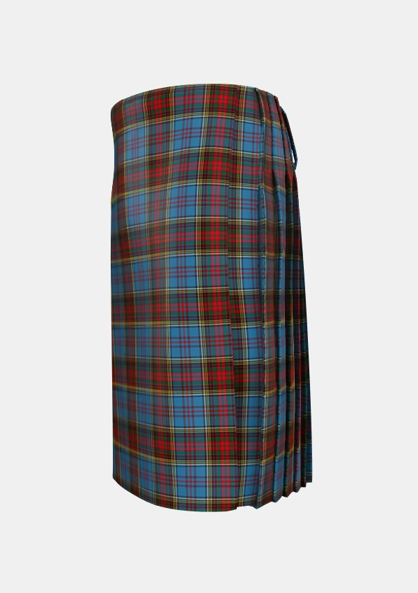 Traditional_Anderson_MacGregor_Hastie_1_Tartan_1348_kilt_left_image_with_pleated_design_and_adjustable_buckles_for_men