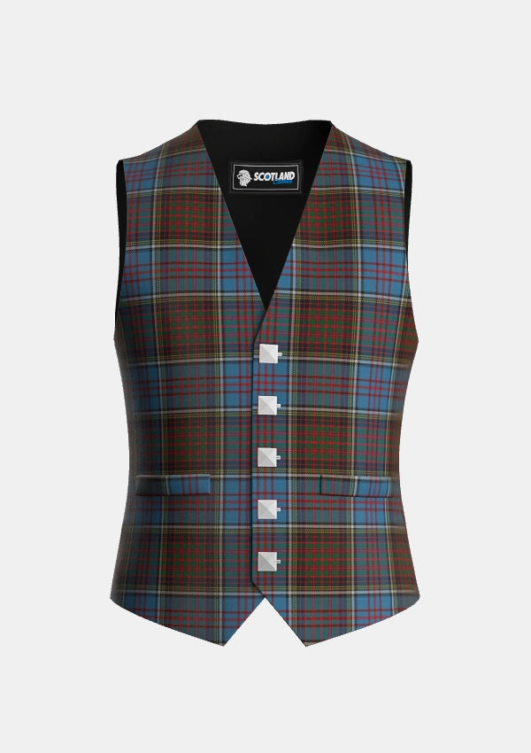 Traditional_Anderson_MacGregor_Hastie_3_Tartan_1393_Waistcoat_front_image