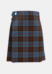 Traditional_Anderson_MacGregor_Hastie_3_Tartan_1393_kilt_front_image_with_pleated_design_and_adjustable_buckles_for_men