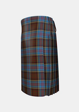 Traditional_Anderson_MacGregor_Hastie_3_Tartan_1393_kilt_left_image_with_pleated_design_and_adjustable_buckles_for_men