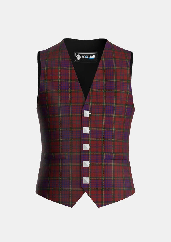 Traditional_Anderson_of_Kinnedear_Red_Tartan_3015_Waistcoat_front_image