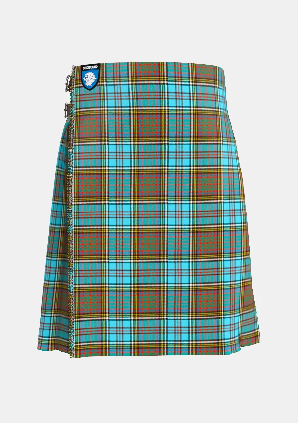 Traditional_Anderson_tartan_front_image_with_pleated_design_and_adjustable_buckles_for_men