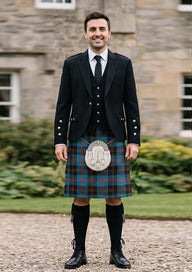 Traditional_Angus_tartan_1179_Kilt_and_Argyle_Jacket_Kilt_Outfit_front_image