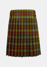 Traditional_Antrim_County_Crest_Range_Tartan_7448_kilt_back_image_with_pleated_design_and_adjustable_buckles_for_men