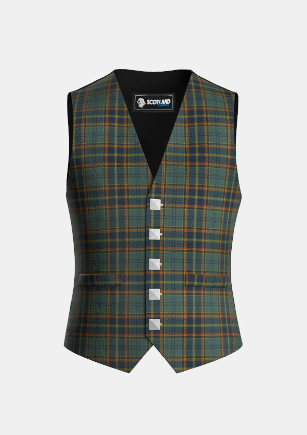 Traditional_Antrim_County_Tartan_2282_Waistcoat_front_image