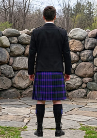 Traditional_Armstrong_Scottish_Tartan_Kilt_and_Argyle_Jacket_Kilt_Outfit_back_image