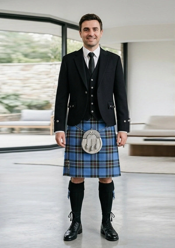 Traditional_Armstrong_tartan_Kilt_and_Argyle_Jacket_Kilt_Outfit_front_image