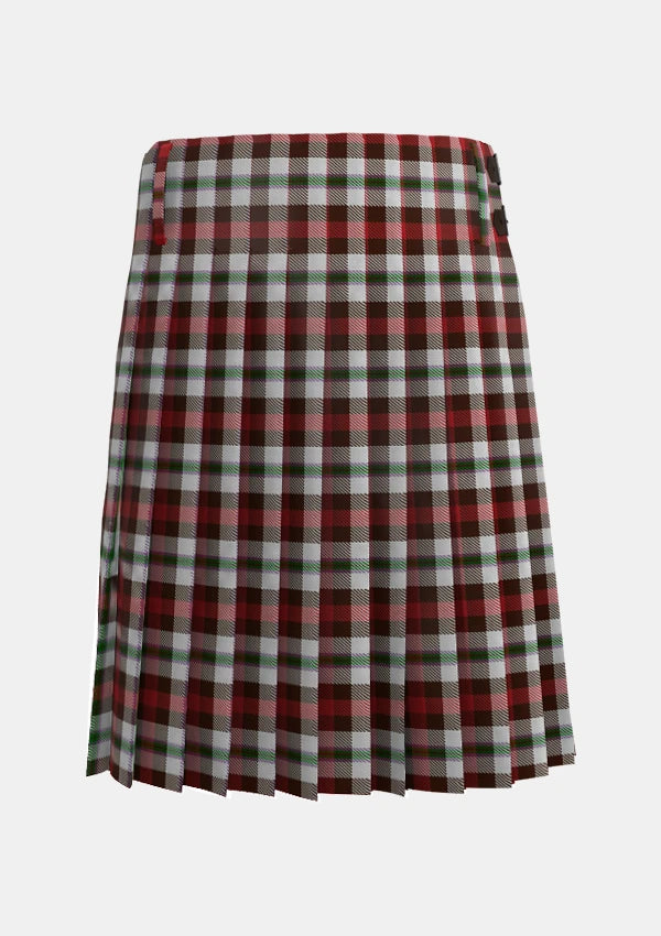 Traditional_Arnot_Tartan_kilt_back_image_with_pleated_design_and_adjustable_buckles_for_men