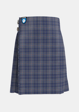 Traditional_Arran_Mist_tartan_front_image_with_pleated_design_and_adjustable_buckles_for_men