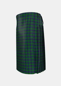 Traditional_Austin_Tartan_kilt_254_left_image_with_pleated_design_and_adjustable_buckles_for_men