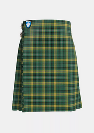 Traditional_Avalon_Calvert_Tartan_kilt_front_image_with_pleated_design_and_adjustable_buckles_for_men
