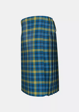 Traditional_Avalon_Carroll_House_Tartan_6362_kilt_left_image_with_pleated_design_and_adjustable_buckles_for_men