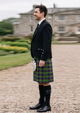 Traditional_Ayrshire_tartan_436_Kilt_and_Argyle_Jacket_Kilt_Outfit_left_image
