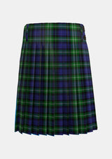 Traditional_Baillie_of_Polkemmet_Tartan_206_kilt_back_image_with_pleated_design_and_adjustable_buckles_for_men