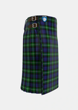 Traditional_Baillie_of_Polkemmet_Tartan_206_kilt_right_image_with_pleated_design_and_adjustable_buckles_for_men