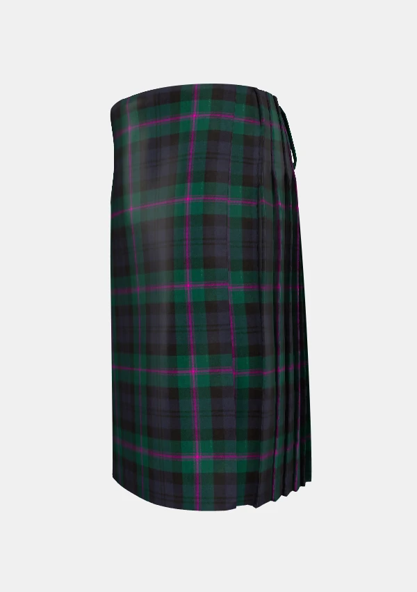 Traditional_Baird_tartan_left_image_with_pleated_design_and_adjustable_buckles_for_men