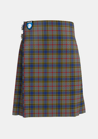 Traditional_Balfour_Tartan_kilt_683_front_image_with_pleated_design_and_adjustable_buckles_for_men
