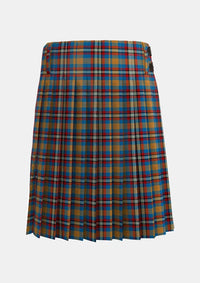 Traditional_Ball_Tartan_kilt_6056_back_image_with_pleated_design_and_adjustable_buckles_for_men