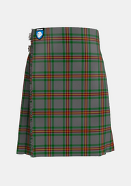 Traditional_Ballantyne_Tartan_kilt_7563_front_image_with_pleated_design_and_adjustable_buckles_for_men