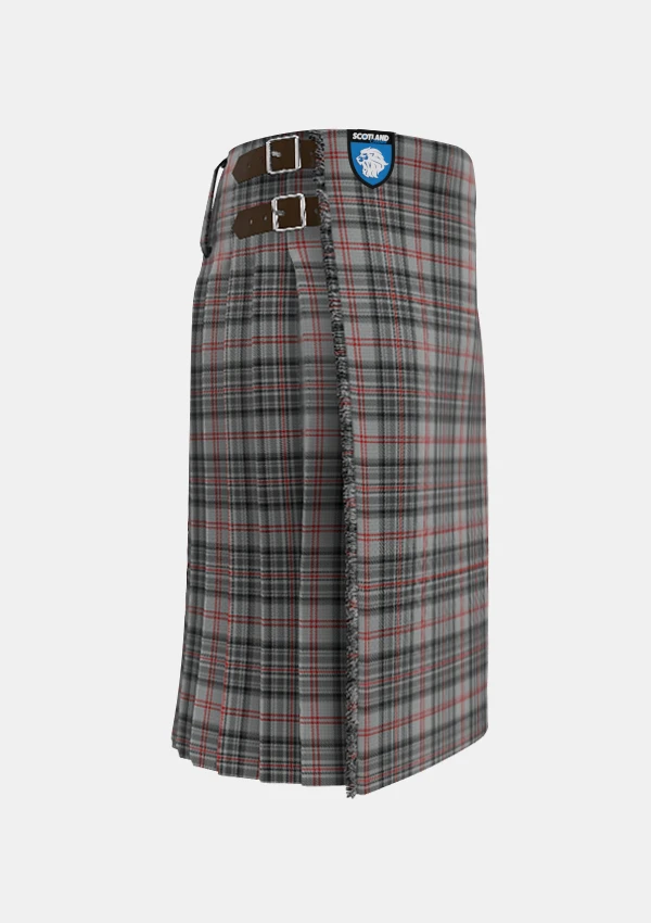 Traditional_Balmoral_tartan_right_image_with_pleated_design_and_adjustable_buckles_for_men