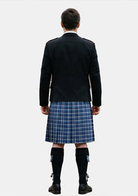 Traditional_Bannockbane_Light_Blue_tartan_27_Kilt_and_Argyle_Jacket_Kilt_Outfits_back_image