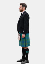 Traditional_Barclay_Hunting_Ancient_Tartan_Kilt_and_Argyle_Jacket_Kilt_Outfits_left_image