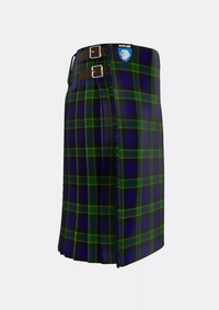 Traditional_Barnes_Hunting_Tartan_2244_kilt_right_image_with_pleated_design_and_adjustable_buckles_for_men