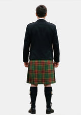 Traditional_Baxter_tartan_3664_Kilt_and_Argyle_Jacket_Kilt_Outfits_back_image
