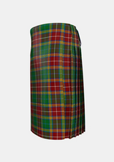 Traditional_Baxter_tartan_3664_left_image_with_pleated_design_and_adjustable_buckles_for_men