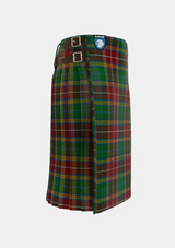 Traditional_Baxter_tartan_3664_right_image_with_pleated_design_and_adjustable_buckles_for_men