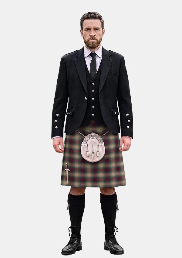 Traditional_Beach_Berry_Tartan_14101_Kilt_and_Argyle_Jacket_Kilt_Outfits_front_image