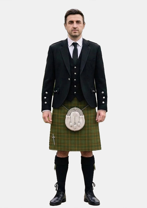Traditional_Beattie_Tartan_13259_Kilt_and_Argyle_Jacket_Kilt_Outfits_front_image
