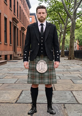 Traditional_Beckett_Beaumont_Tartan_Kilt_and_Argyle_Jacket_Kilt_Outfit_front_image