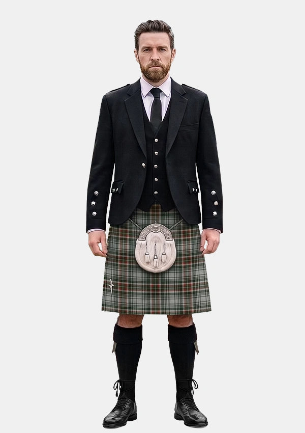Traditional_Beckett_Beaumont_Tartan_Kilt_and_Argyle_Jacket_Kilt_Outfits_front_image