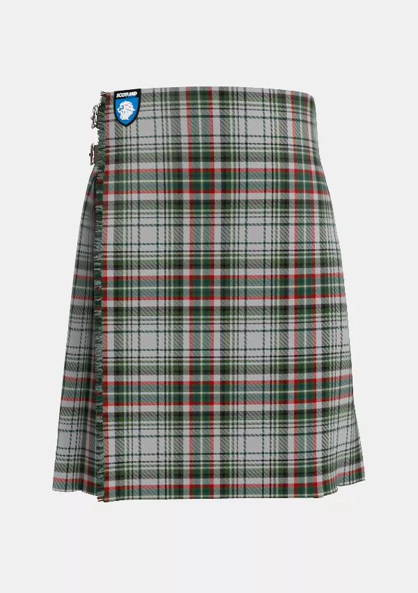 Traditional_Beckett_Beaumont_Tartan_kilt_front_image_with_pleated_design_and_adjustable_buckles_for_men