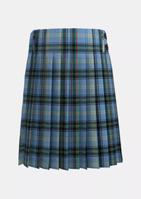 Traditional_Bell_of_The_Borders_Tartan_kilt_back_image_with_pleated_design_and_adjustable_buckles_for_men