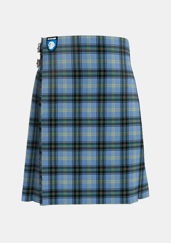 Traditional_Bell_tartan_front_image_with_pleated_design_and_adjustable_buckles_for_men
