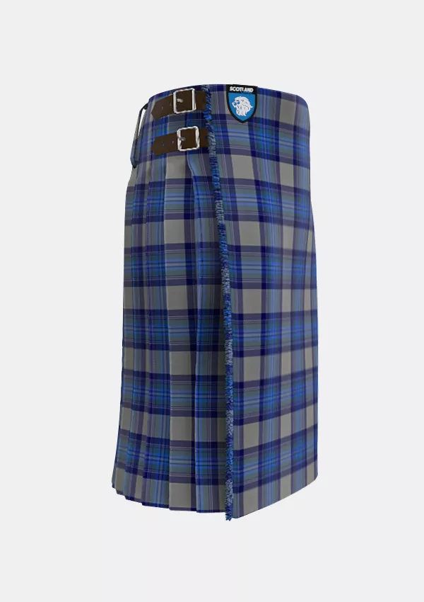 Traditional_Bennet_Dress_Tartan_3679_kilt_right_image_with_pleated_design_and_adjustable_buckles_for_men