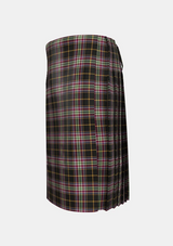 Traditional_Bird_Family_Tartan_kilt_left_image_with_pleated_design_and_adjustable_buckles_for_men