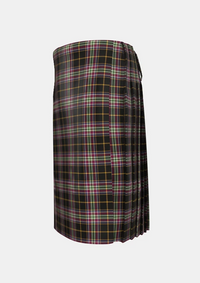 Traditional_Bird_Family_Tartan_kilt_left_image_with_pleated_design_and_adjustable_buckles_for_men