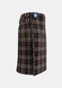 Traditional_Bird_Family_Tartan_kilt_right_image_with_pleated_design_and_adjustable_buckles_for_men