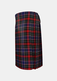 Traditional_Bishop_Tartan_kilt_6798_left_image_with_pleated_design_and_adjustable_buckles_for_men