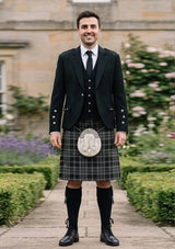 Traditional_Black_Isle_tartan_6183_Kilt_and_Argyle_Jacket_Kilt_Outfit_front_image