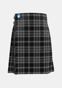 Traditional_Black_Isle_tartan_front_image_with_pleated_design_and_adjustable_buckles_for_men