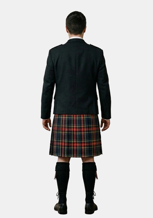 Traditional_Black_Stewart_tartan_Kilt_and_Argyle_Jacket_Kilt_Outfits_back_image